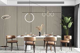 邢台轻奢风格-餐厅