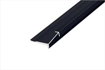 邢台航空纤维墙咔铝合金阳角线（哑黑氧化）