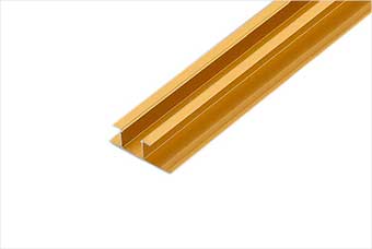 邢台航空纤维墙咔铝合金带灯中条（钛金氧化）