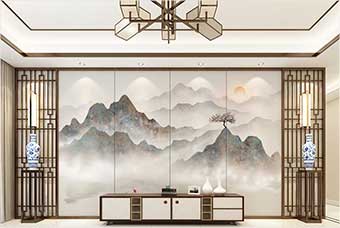 邢台森佰汇航空纤维(山水画系列)